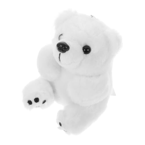 Ciieeo Plüsch Eisbär Schlüsselanhänger aus PP Baumwolle Weicher Mini Kuscheltier Anhänger für Taschen Rucksack DIY Dekoration Niedlicher Bär Schlüsselanhang als für Freunde Ciieeo Plüsch Eisbär Schlüsselanhänger aus PP Baumwolle Weicher Mini Kuscheltier Anhänger für Taschen Rucksack DIY Dekoration Niedlicher Bär Schlüsselanhang als für Freunde von Ciieeo