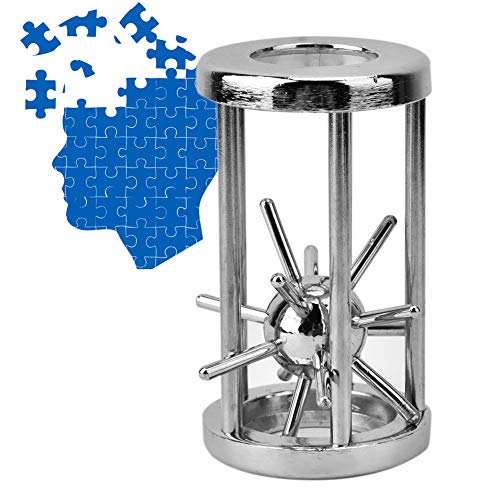 Adult Puzzle Lock Intelligent Lock Brain Teasers Alloy Unlock Toy Intelligentes Puzzle Lock Toy für Party Favor Kids Adults von Cikonielf