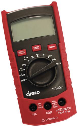Cimco 310 TRMS Hand-Multimeter digital CAT IV 600V von Cimco