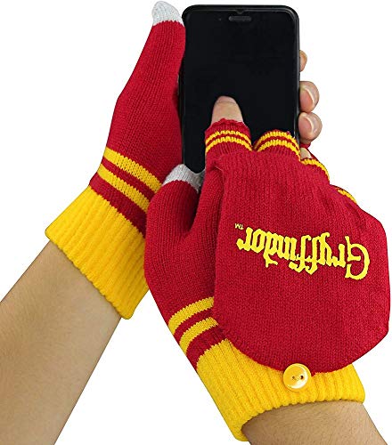 Cinereplicas Gryffindor Mitten/Fingerless Gloves (red) von Cinereplicas