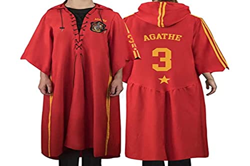 Cinereplicas Harry Potter - Quidditch Robe Umhang Gryffindor L - Zum Personalisieren - Offizielle Lizenz von Cinereplicas