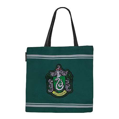 Cinereplicas Harry Potter - Tote Tasche Slytherin - Offizielle Lizenz von Cinereplicas