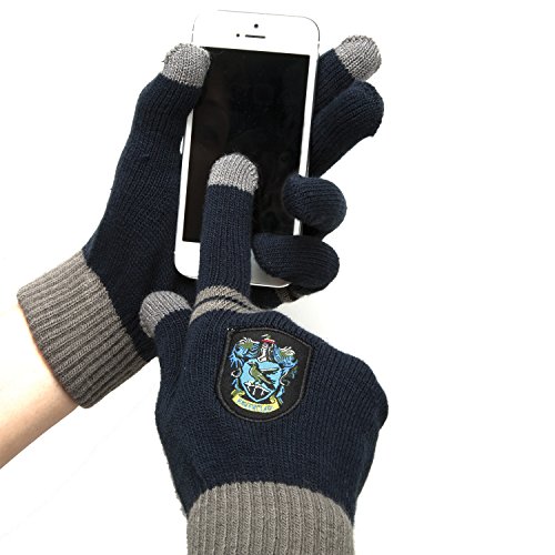 Cinereplicas Harry Potter - Handschuhe Touchscreen Ravenclaw - Offizielle Lizenz von Cinereplicas