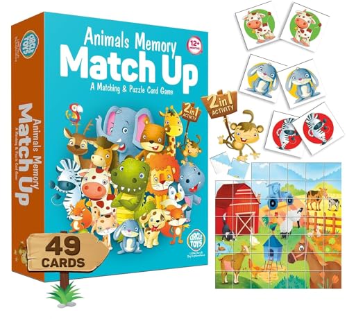 Circle Toys Animals Memory Match Up von Circle Toys