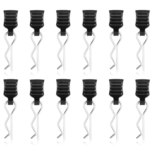 12 Stück RC Karosserie Clips Mit AufreißLaschen Haiboxing Deerc Ersatzteile, KöRper Shell Pin Karosserieklammern für 1/18 1/16 1/14 18859 18858 18859a 16889 2105 Fernbedienung Auto Shell Modell 12 Stück RC Karosserie Clips Mit AufreißLaschen Haiboxing Deerc Ersatzteile, KöRper Shell Pin Karosserieklammern für 1/18 1/16 1/14 18859 18858 18859a 16889 2105 Fernbedienung Auto Shell Modell von Cisyia