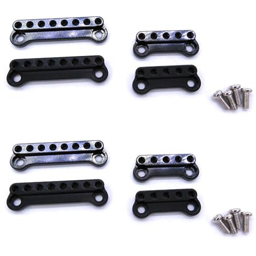 Citywalk 2X Shock Halterung Kits StoßDäMpfer VerläNgerungs Sitz Halterung für MN D90 D91 D99S MN99 MN99S 1/12 RC Auto, Schwarz von Citywalk