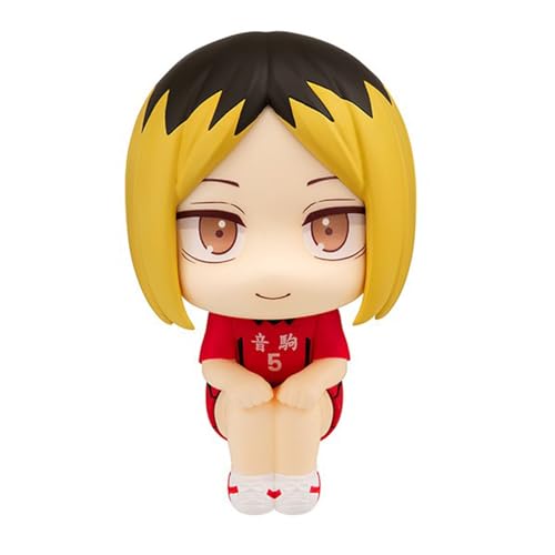 Ciyoulio Anime Look Up Figure Haikyuu Mini Figuren Kozume Kenma Und Kuroo Tetsurou Figur, Sitzende Anime Figuren Auto Desktop Anime Figur Für Fans von Ciyoulio