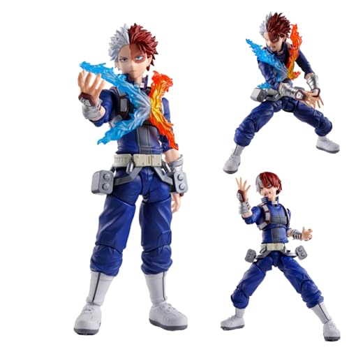 Ciyoulio Anime MHA Figuren Midoriya Izuku Bakugou Katsuki Actionfigur bewegliche Todoroki Shouto Super Action Statue austauschbares Zubehör Schreibtisch Dekoration Geschenk 15 cm Ciyoulio Anime MHA Figuren Midoriya Izuku Bakugou Katsuki Actionfigur bewegliche Todoroki Shouto Super Action Statue austauschbares Zubehör Schreibtisch Dekoration Geschenk 15 cm von Ciyoulio