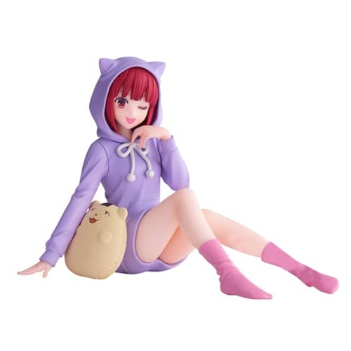 Ciyoulio Anime Mädchen Figuren Oshi No Ko Kana Arima Hoshino Rubi Figur Sitzend Anime Statue, Anime Figur Kniend Desktop Cute Figur Geschenk von Ciyoulio