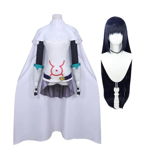 Ciyoulio Anime That Time I Got Reincarnated as a Slime Shizue Izawa Cosplay Kostüm Outfit White Cloak Uniform Full Set Halloween Karneval Party Dress Up Anzug von Ciyoulio