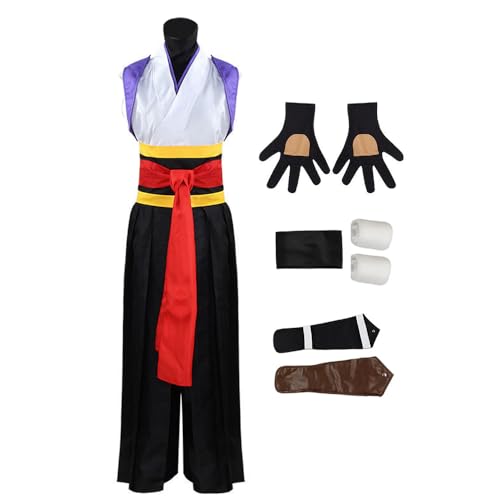 Ciyoulio Cherry Blossom Cosplay Yashiki Kaoru Kostüm Anime Kimono Cosplay Samurai Outfit Herren Damen Halloween Kostüm Anime Karneval Cosplay Kleidung von Ciyoulio