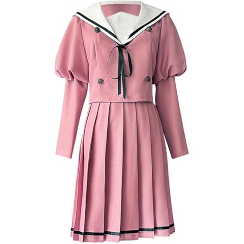 Ciyoulio Kaoruko Waguri/Waguri-san Cosplay Kostüm Rosa JK Matrosenuniform Set College-Stil Kostüm Damen Outfits Dress Up für Halloween Comic Con Performance Ciyoulio Kaoruko Waguri/Waguri-san Cosplay Kostüm Rosa JK Matrosenuniform Set College-Stil Kostüm Damen Outfits Dress Up für Halloween Comic Con Performance von Ciyoulio