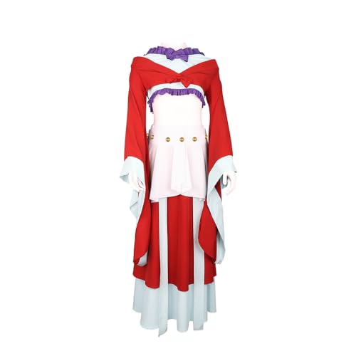 Ciyoulio Maomao Cosplay Kostüm Anime Hanfu Kleider Damen Chinesische Hanfu Kostüm, Anime Cosplay Hanfu Rosa/Rot Frauen Hanfu Kleidung Für Halloween von Ciyoulio