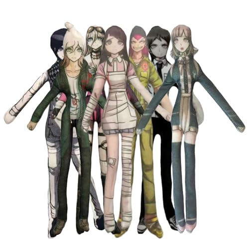 Ciyoulio Nagito Komaeda Plüschfigur Twistable Plushies Nanami Chiaki/Kokichi Oma Anime Stofffigur Lustige Cartoon-Figur Kissen Kissen Sofa Bett Dekoration Geschenk 28 cm Ciyoulio Nagito Komaeda Plüschfigur Twistable Plushies Nanami Chiaki/Kokichi Oma Anime Stofffigur Lustige Cartoon-Figur Kissen Kissen Sofa Bett Dekoration Geschenk 28 cm von Ciyoulio