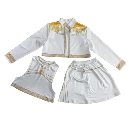 Ciyoulio Rumi Cosplay-Kostüm, Mira Zoey, Anime-Rollenspiel-Uniform, komplettes Set, Rumi-Anime-Bühnenkostüm, Cosplay, Verkleidung, Halloween, Party, Karneval, Bühnenaufführung, Outfits, 100-160 cm Ciyoulio Rumi Cosplay-Kostüm, Mira Zoey, Anime-Rollenspiel-Uniform, komplettes Set, Rumi-Anime-Bühnenkostüm, Cosplay, Verkleidung, Halloween, Party, Karneval, Bühnenaufführung, Outfits, 100-160 cm von Ciyoulio