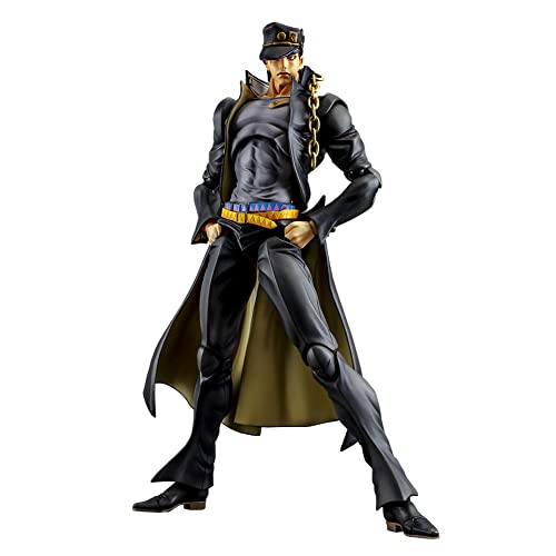 Coole Anime Figuren Star Platinum Jotaro Action Figure 25 cm, Bewegliche Anime Figur Geschenk Anime Modell Figuren Sammlerstück/Ornament von Ciyoulio