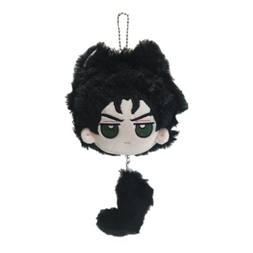 JJBA Ainime Plüschfiguren, Jotaro Josef, Anime, Giorno Giovanna, weiche gefüllte Figur, niedlicher Plüschanhänger, Überwurfkissen, Tasche, Charm, Heimdekoration, Geschenk, 10 cm JJBA Ainime Plüschfiguren, Jotaro Josef, Anime, Giorno Giovanna, weiche gefüllte Figur, niedlicher Plüschanhänger, Überwurfkissen, Tasche, Charm, Heimdekoration, Geschenk, 10 cm von Ciyoulio