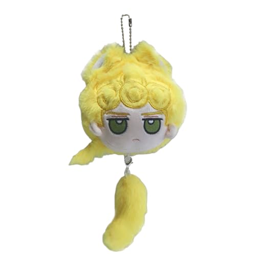 JJBA Ainime Plüschfiguren, Jotaro Josef, Anime, Giorno Giovanna, weiche gefüllte Figur, niedlicher Plüschanhänger, Überwurfkissen, Tasche, Charm, Heimdekoration, Geschenk, 10 cm JJBA Ainime Plüschfiguren, Jotaro Josef, Anime, Giorno Giovanna, weiche gefüllte Figur, niedlicher Plüschanhänger, Überwurfkissen, Tasche, Charm, Heimdekoration, Geschenk, 10 cm von Ciyoulio