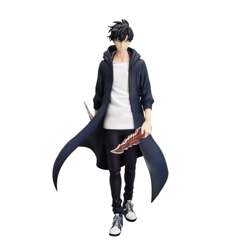 Sung Jin Woo Figur Statue 21CM Sung Jin Woo Action Figure Stehend Position Model PVC Cartoon Charakter Modell Sammelfigur Geschenke für Fans Sung Jin Woo Figur Statue 21CM Sung Jin Woo Action Figure Stehend Position Model PVC Cartoon Charakter Modell Sammelfigur Geschenke für Fans von Ciyoulio