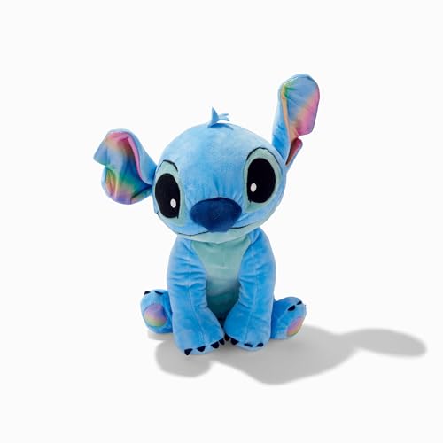 Claire's Disney Stitch Kuscheltier | 30,48 cm | Squishmallow Teddy Stofftier Plüschtier Spielzeug | Geschenk Kinder Weihnachten Geburtstag | Polyester | Blau von Claire's