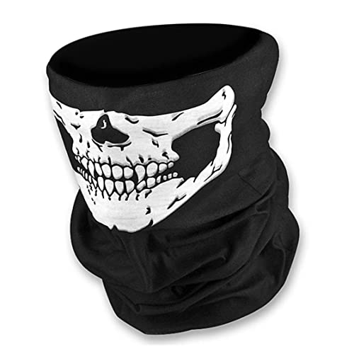 Claofoc Call of Duty Geistermaske Skeleton Kabeljau Geistermaske Halloween Sturmhaube Geistermasken Winddicht totenkopf maske Cosplay Kostüme (C, Einheitsgröße) von Claofoc