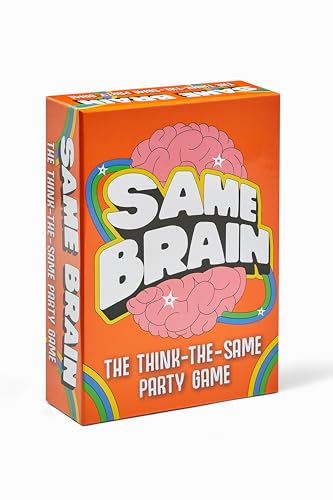 Same Brain: The Think-The-Same Partyspiel - Familienspiele für Erwachsene, Jugendliche, Kinder von Clarendon Games