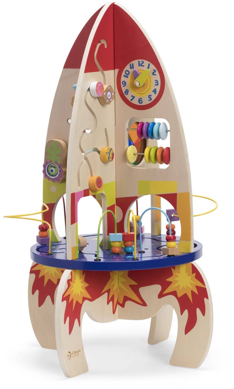 Classic World Aktivitätsspielzeug Rakete, Babyspielzeug von Classic World