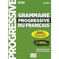 Grammaire progressive du francais - Niveau avance (B1/B2) + CD von Cle International