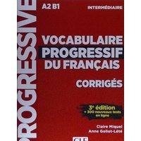 Vocabulaire progressif du francais: Niveau intermediaire (A2/B1) Corriges von Cle International