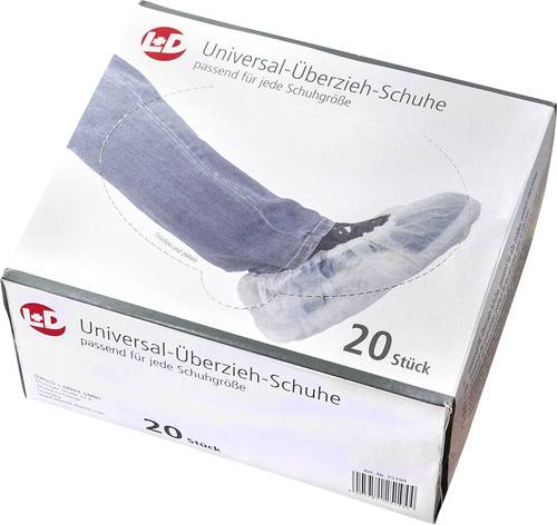 CleanGo Leipold Doehle 25194 Überziehschuhe Größe (Details)=Unisize Weiß von Leipold Doehle