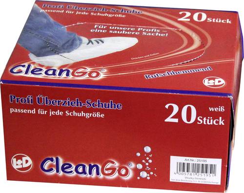 Leipold Doehle 25195 Überziehschuhe Anti-Slip 20 St. Weiß von Leipold Doehle