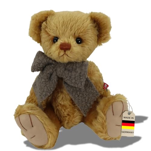 Clemens Mohair Teddy Bär Björn 40 cm | Feinstes Mohair | Weich & Kuschelig | Made in Germany | 5-Fach Gegliedert | Inklusive limitiertem Sammlerpass von Clemens-Spieltiere