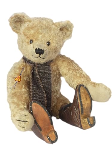 Clemens Mohair Teddy Peter 54 cm Limitierte Edition 5-Fach gegliedert von Clemens-Spieltiere