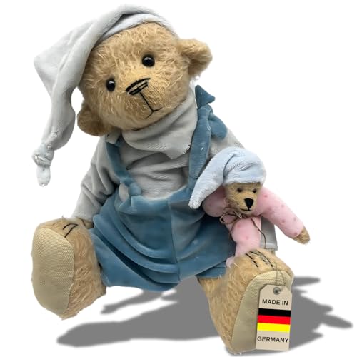 Clemens Sammler Teddy Brüderchen/Brother 36 cm limitiert Mohair Bär von Clemens-Spieltiere