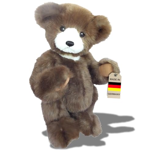 Clemens Softplüsch Teddy Bär Pino 35 cm | Weich & Kuschelig | Made in Germany | 5-Fach Gegliedert | Abwaschbar & Pflegeleicht von Clemens-Spieltiere