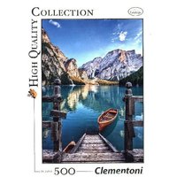 Clementoni - High Quality Collection - Braies Lake, 500 Teile von Clementoni