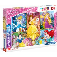 Clementoni - Brilliant Puzzle - Princess, 104 Teile von Clementoni