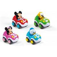 CLEMENTONI 17166 Disney Baby Autos mit Rückzugmotor, sortiert von Clementoni