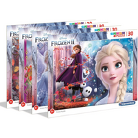 CLEMENTONI 227020 Rahmenpuzzle 30 Teile - Frozen 2, sortiert von Clementoni