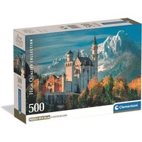 CLEMENTONI 35589 Puzzle 500 Teile High Quality Collection Compact Schloss Neuschwanstein CLEMENTONI 35589 Puzzle 500 Teile High Quality Collection Compact Schloss Neuschwanstein von Clementoni