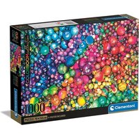 CLEMENTONI 39780 Puzzle 1000 Teile Colorboom Collection Compact Murmeln CLEMENTONI 39780 Puzzle 1000 Teile Colorboom Collection Compact Murmeln von Clementoni