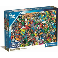 CLEMENTONI 39863 Puzzle 1000 Teile DC Comics Collection Impossible Compact CLEMENTONI 39863 Puzzle 1000 Teile DC Comics Collection Impossible Compact von Clementoni