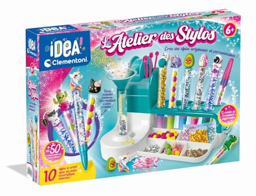 CLEMENTONI 52769 L'atelier des stylos Tier Manuelle Aktivitäten, Mehrfarbig, Einheitsgröße von Clementoni