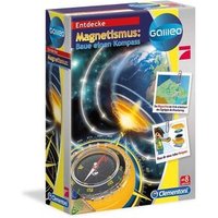 CLEMENTONI 69394 Magnetismus: Baue einen Kompass von Clementoni