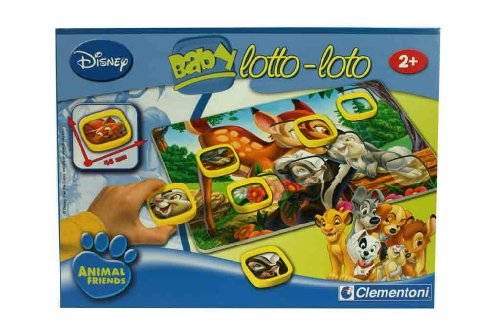 Clementoni – 12474 – Spiel Lernspiel – Premier Age – Baby Classic – Baby Lotto Animal Friends von Clementoni