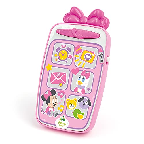 Clementoni 14950 Mickey & Friends Spielzeug Telefon Baby, Mehrfarbig von Clementoni