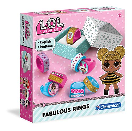 Clementoni - 15268 - Kunst & Craft - LOL - Fabulous Rings von Clementoni