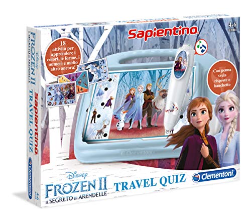 Clementoni 16186 Travel Quiz Frozen 2 Disney Spiel, Mehrfarbig Clementoni 16186 Travel Quiz Frozen 2 Disney Spiel, Mehrfarbig von Clementoni