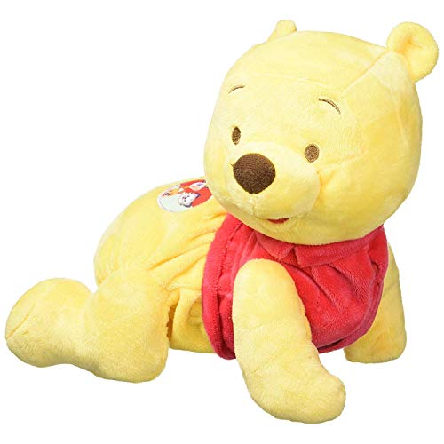 Clementoni 17306 17260 Disney Baby – Winnie Puuh Krabbel mit Mir, kuscheliges Lernspielzeug für Baby - s & Kleinkinder, Plüschtier zur Entwicklung der Motorik, Förderung der Entwicklung, Mehrfarbig von Clementoni