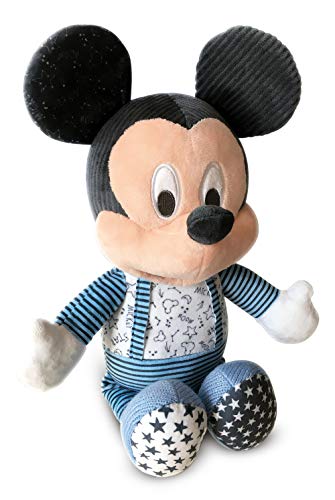 Clementoni 17394 Mickey Disney Baby Goodnight Plüsch, Lernspielzeug für Kleinkinder, Mehrfarbig, One Size von Clementoni